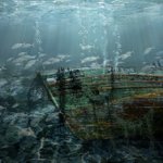 Sunken ship
